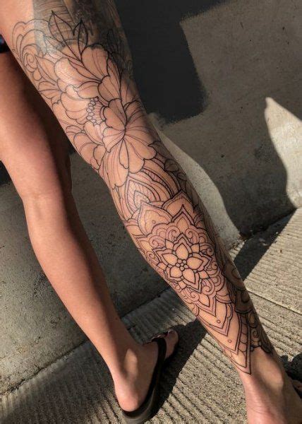 Best Looking Calf Tattoos For Women Tattoos For Girls Leg