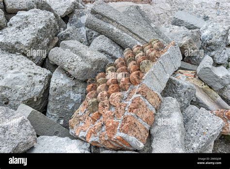 Church Ruins After The Earthquake Venzone Italy Stock Photo Alamy