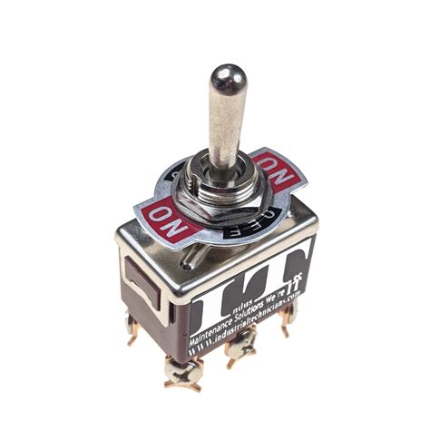 IndusTec DPDT 20A 12V 24V On Off On 6 Screw 3 Position Reverse