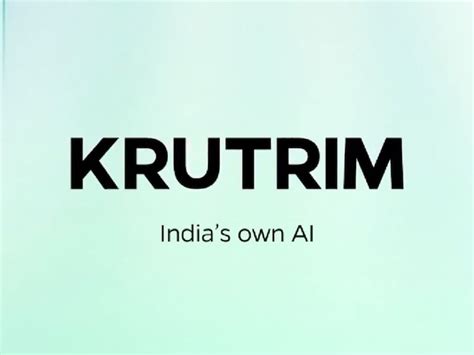 Bhavish Aggarwal launches India's AI chatbot 'Krutrim AI'