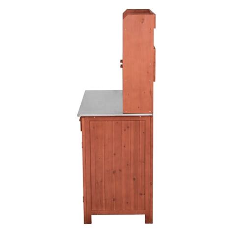 Leisure Season Outdoor Kitchen Preparation Station Free Standing