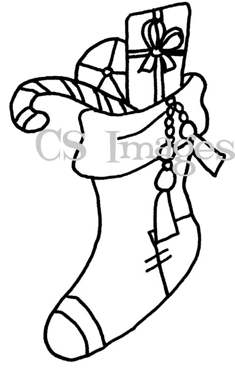 Christmas Stocking Drawings - Cliparts.co