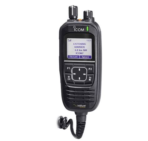 Icom Ic Sat M Satellite Ptt Mobile Radio Radio Industries Australia