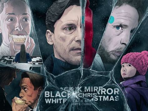 Black Mirror, White Christmas | White christmas black mirror, Black ...