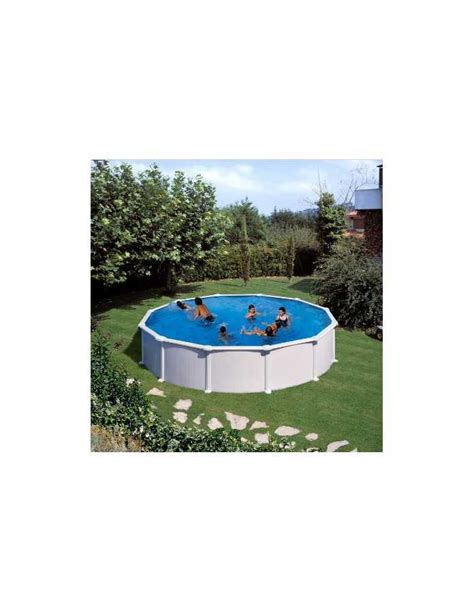 Piscina elevada Gre Atlantis redonda Ø550x132 cm