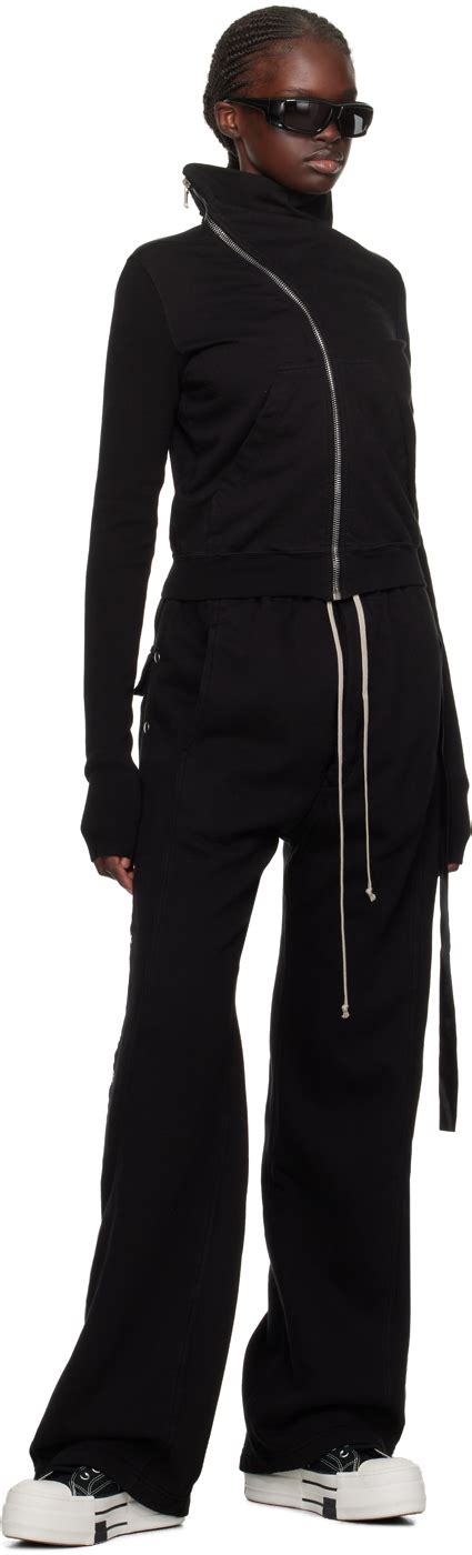 Rick Owens Drkshdw Black Pusher Lounge Pants Rick Owens Drkshdw