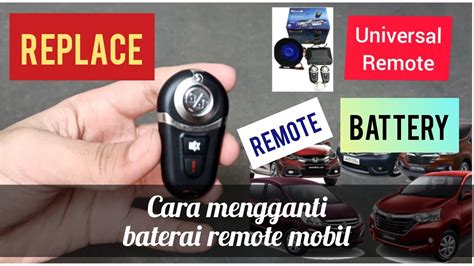 Cara Ganti BATERAI Remote Mobil Avanza Xenia Ertiga Yaris Jazz