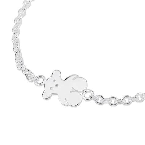 Pulsera Cadena De Plata Tous Bear Tous