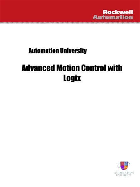 Advanced Motion Control With Kinetix Pdf Icon Computing Subroutine