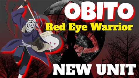 New Obito Red Eye Warrior Showcase All Star Tower Defense Youtube