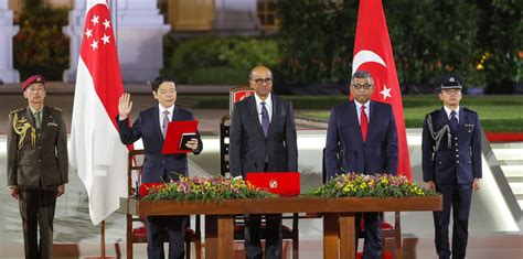 In Full Newly Minted Pm Lawrence Wongs Swearing In Ceremony Speech