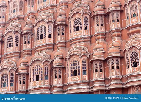 Palacio Hawa Mahal De Vientos En Jaipur India Foto Editorial Imagen