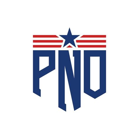 premium vector patriotic pno logo  star  american flag straps