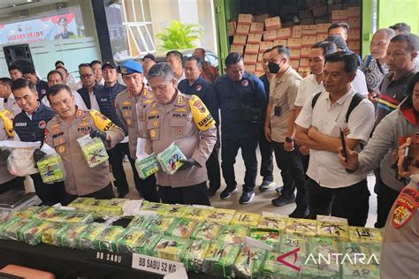 Polda Jateng Ungkap Peredaran Kg Sabu Sabu Antara News