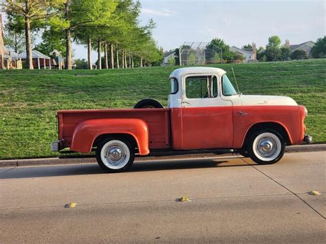 1956 Dodge Pickup Red For Sale