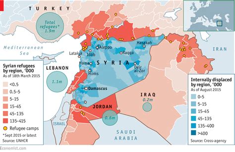 Daily Chart Syrias Drained Population The Economist