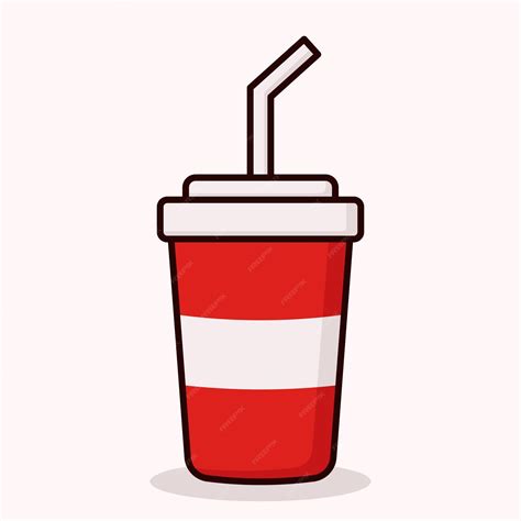 Cup With Straw SVG Clip Art Cut File Silhouette Dxf Eps Png - Etsy - Clip Art Library