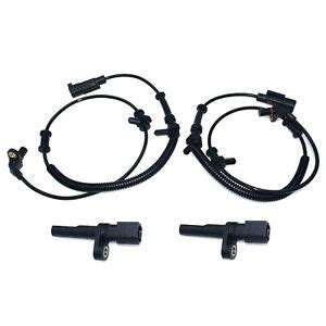 Pcs Abs Wheel Speed Sensor Front Rear Lh Rh For Dodge Ram