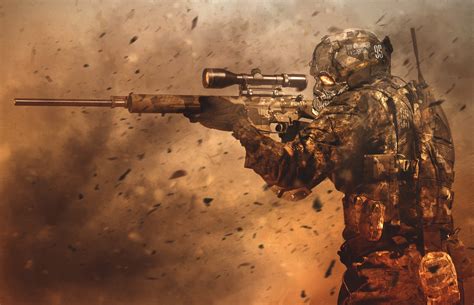 Soldiers Sniper Rifle Snipers Camouflage Hd Wallpaper Rare Gallery