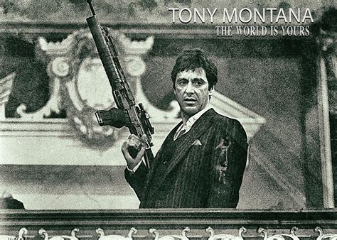 Tony Montana - The World Is Yours Photograph by Benjamin Dupont