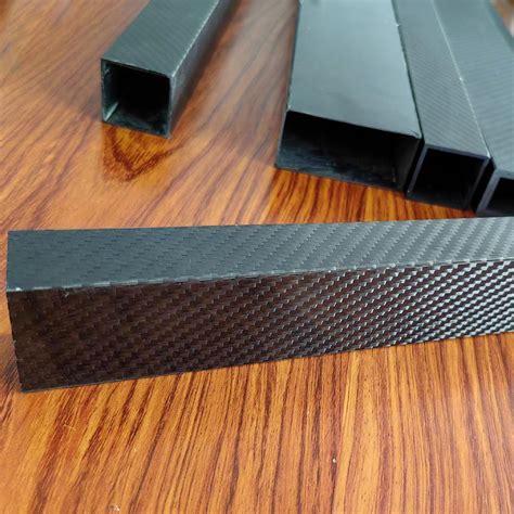 Square Carbon Fiber Tube Inch Custom Length Carbon Fiber Tube