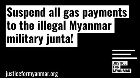 Justice For Myanmar On Twitter Total Chevron Have Made The Right