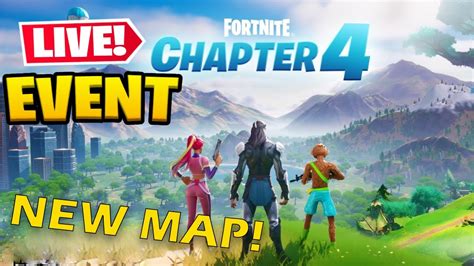 Fortnite Live Event Chapter 4 The End Youtube