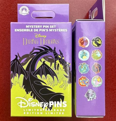 Disney Daring Dragons Mystery Pin Set Disney Pins Blog