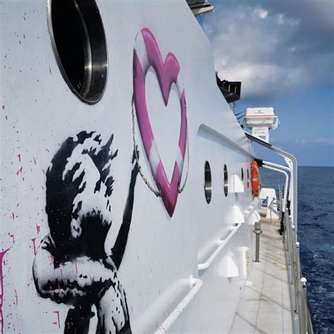 Banksy Funded Refugee Rescue Boat Patrolling Mediterranean In Trouble