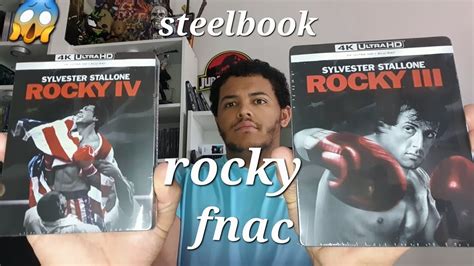 Unboxing Steelbook Rocky 3 Et IV En 4k Ultra HD Bluray Dolby Vision