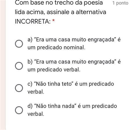 Leia O Trecho Da Poesia A Casa De Vinicius Moraes Era Uma Casa