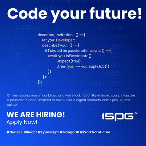 Ispg Technologies India Pvt Ltd On Linkedin Ispg Careers Node Js