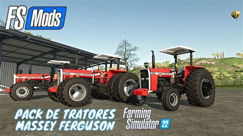 MASSEY FERGUSON 290 PACK DE TRATORES MF SÉRIES l Apresentando Mods l