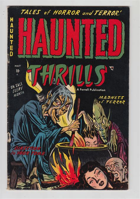 ComicConnect HAUNTED THRILLS 1952 54 9 VG 4 5