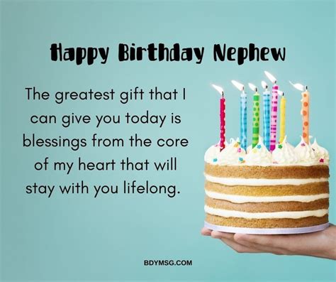 70 Happy Birthday Wishes for Nephew and Messages