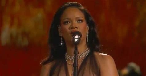 Watch Rihanna Perform Lift Me Up At Oscars Our Culture