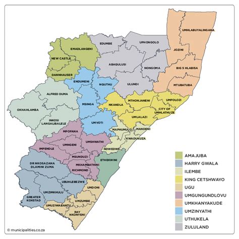 Kwazulu Natal Municipalities