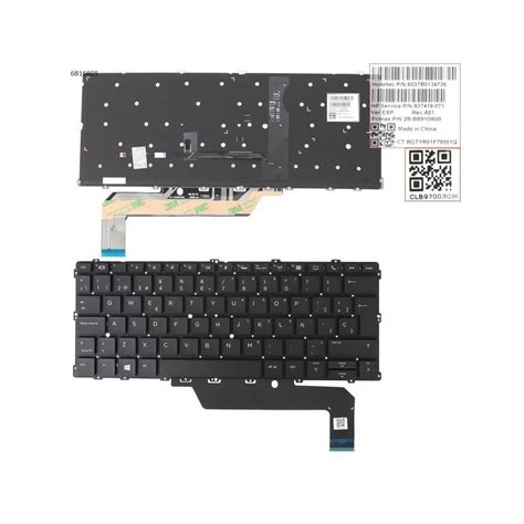 TECLADO PARA PORTÁTIL HP ELITEBOOK RETROILUMINADO NEGRO