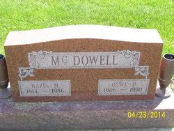 Hazel Marie Bathe McDowell 1914 1986 Mémorial Find a Grave