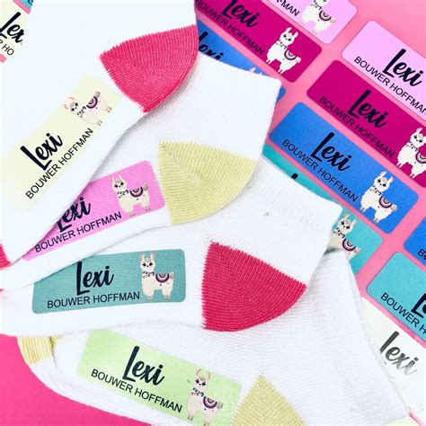 Colourful Iron-on | Kids Labels