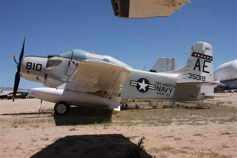 Douglas A Skyraider At Pima Air And Space Museum Arizona Flickr