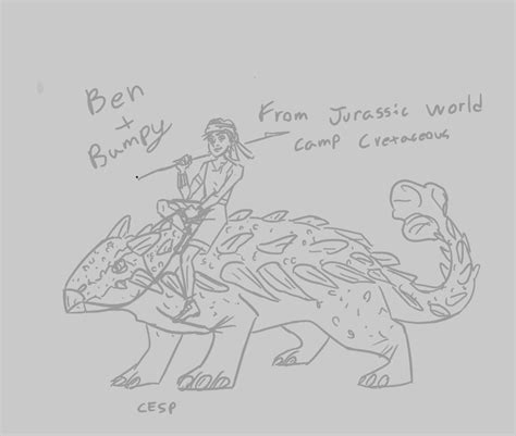 Ben and Bumpy from Jurassic World Camp Cretaceous by Rolfwolf on DeviantArt