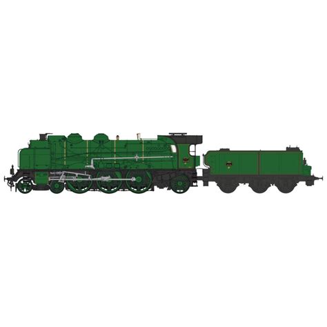 Locomotive Vapeur D Vert Plm Plm Ree Modeles Mb