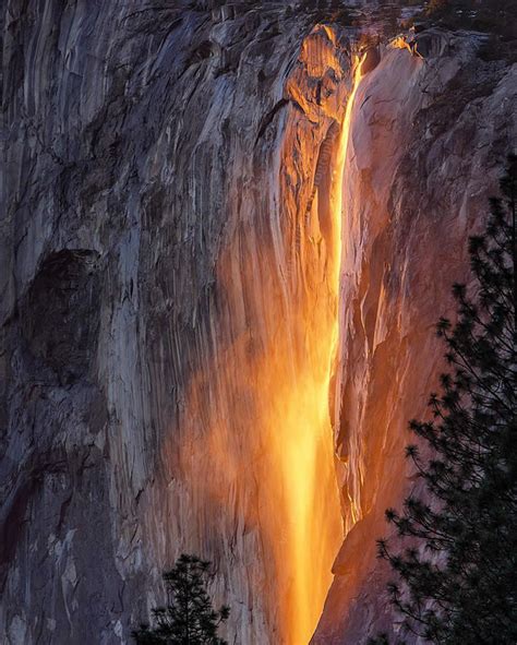 PHOTOS: Viewers share spectacular images of Horsetail Falls illuminated in Yosemite National ...