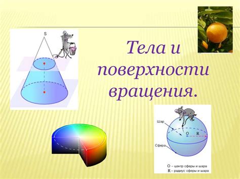 Тела и поверхности вращения - презентация онлайн
