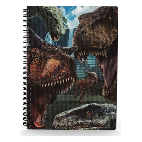 Jurassic World Cahier Effet 3D Selfie Figurine Discount