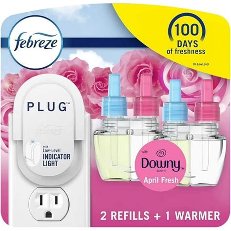 Febreze Air Freshener Plug In Wall Diffuser Plug In Air Fresheners For Home Downy April Fresh