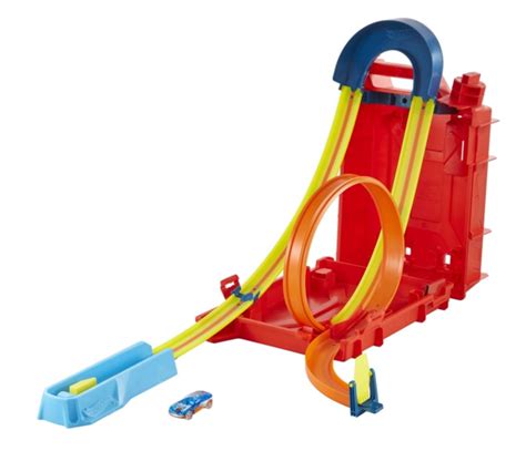 Hot Wheels Track Builder Zestaw Kaskaderski Pude Ko Samochodzik