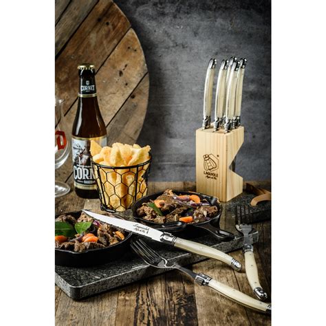 Style De Vie Premium Line Steakmessenset Parelmoer 1 8mm Kopen