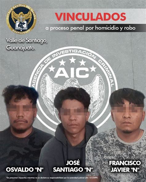 Fiscalía De Guanajuato Esclareció Homicidio De Vallense Y Logró Que Los